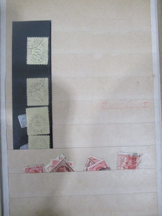 Two albums of stamps from countries including Denmark, Dominican Republic, Ecuador, Estonia, - Image 48 of 48