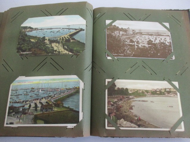 Two albums of vintage postcards - Image 51 of 63