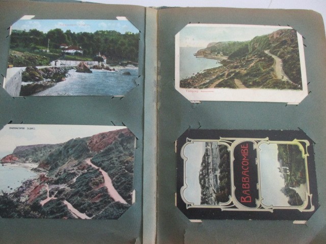 Two albums of vintage postcards - Image 8 of 63