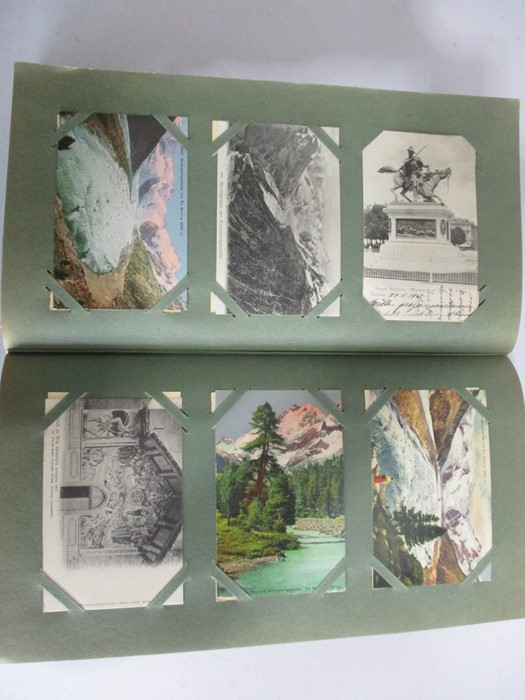 A large collection of postcards in five albums - Image 14 of 89