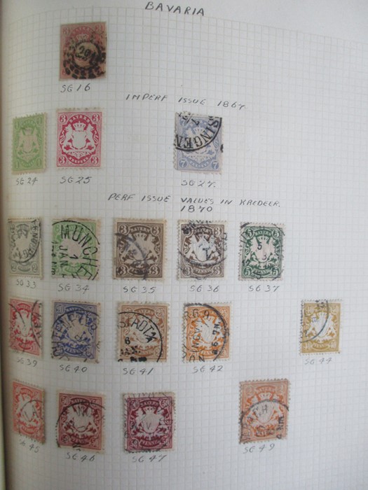 A album of stamp from countries including Afghanistan, Albania, Argentina, Austria, Belgium, Brazil, - Image 52 of 119