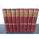 A full set of eight volumes- The Illustrated Pocket Shakespeare edited by J Talfourd Blair