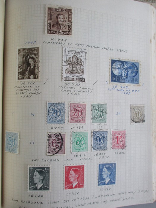 A album of stamp from countries including Afghanistan, Albania, Argentina, Austria, Belgium, Brazil, - Image 83 of 119