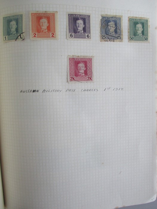 A album of stamp from countries including Afghanistan, Albania, Argentina, Austria, Belgium, Brazil, - Image 49 of 119