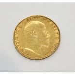 A 1906 half sovereign