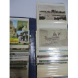 A collection of postcards including "His Majesty's Mail, Westbourne"