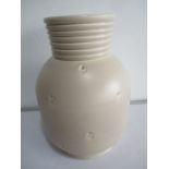 A Susie Cooper vase, 24.5cm height- impressed signature mark to base along with "REF/263", repair to
