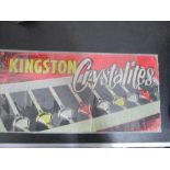 A set of vintage mid 20th century Kingston Crystalites - Christmas lights complete in the original