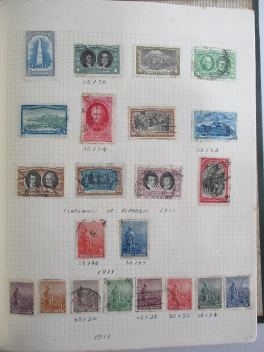 A album of stamp from countries including Afghanistan, Albania, Argentina, Austria, Belgium, Brazil, - Image 8 of 119