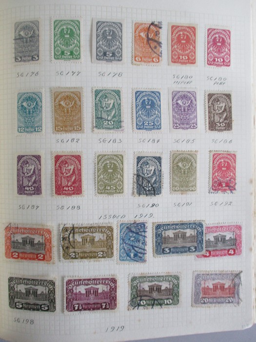 A album of stamp from countries including Afghanistan, Albania, Argentina, Austria, Belgium, Brazil, - Image 26 of 119