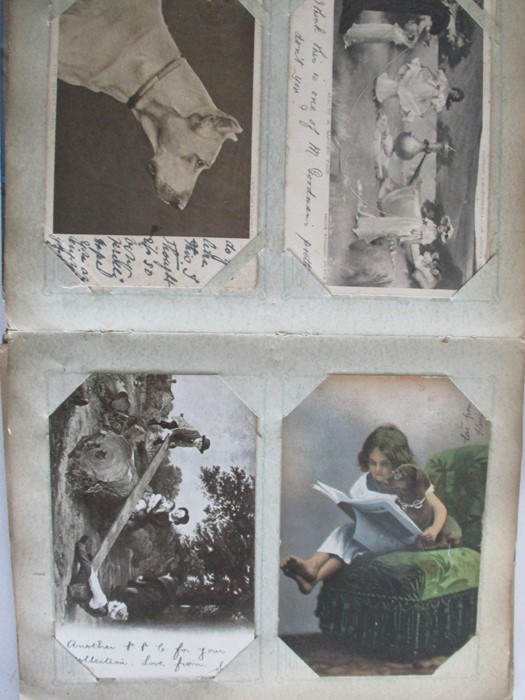 A large collection of postcards in five albums - Image 73 of 89