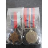Two WWII medals