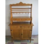 A light oak dresser