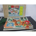 A boxed Britains model Zoo no. 4712, with various animals- some items A/F