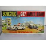 A boxed Scalextric 007 James Bond model motor racing set, made by Minimodels Ltd.- please note