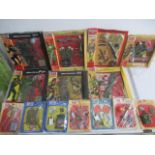 Seven boxed Palitoy Action Man uniform/accessories sets, plus seven Action Man equipment packs.