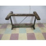 Industrial cast iron table base A/F