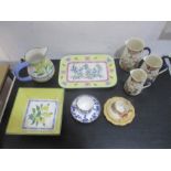 A selection of china including Minton and Royal Worcester etc