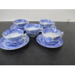 A small collection of Copeland Italian Spode