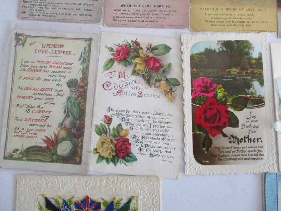 A small quantity of postcards and telegrams etc. - Image 4 of 13