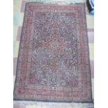 A blueground eastern style rug