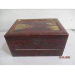 An Japanese lacquered stationary box