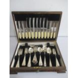 A canteen of cutlery