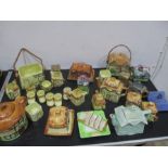 A collection of cottageware including Burlington etc.