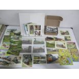 A collection of railway related postcards