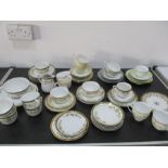 An assortment of part tea sets including Noritake etc