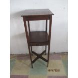 An Edwardian inland wash stand with single draw