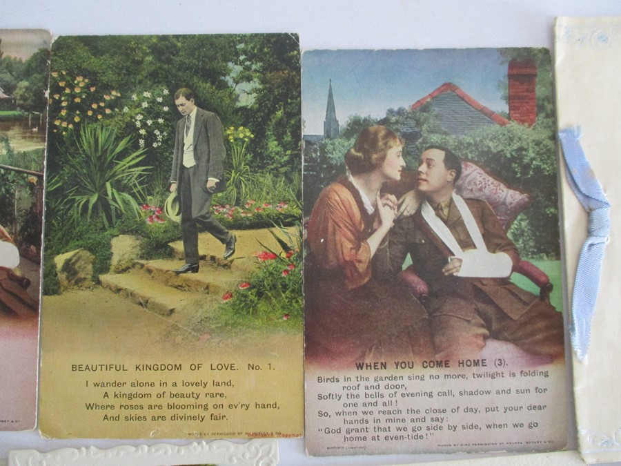 A small quantity of postcards and telegrams etc. - Image 3 of 13