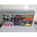 A boxed Scalextric McLaren Mercedes Lewis Hamilton & Fernando Alonso digital racing set (C1214)