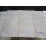 Original HMS Intrepid "blueprint" for part of the aft engine room