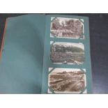 An album of vintage Torquay related postcards