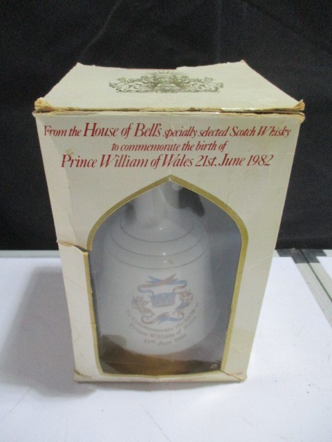 A Taunton Cider two handled mug ( A/F), a commemorative Bells whisky bottle with contents and six - Image 2 of 13