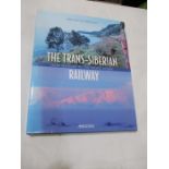 Hardback "The Trans-Siberian Railway" by Anne and Olaf Meinhardt. Bound in blue cloth with white