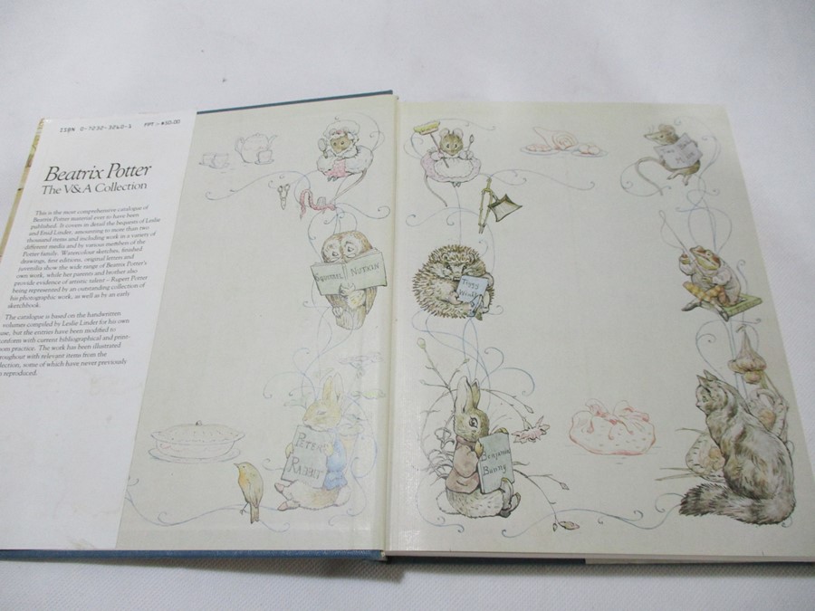 Hardback "Beatrix Potter - The V&A Collection" cat. compilers A.S. Hobbs & J.I. Whalley. Bound in - Image 3 of 5