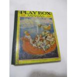 Hardback "Playbox Annual 1918 - A Playbook for Children Containing Over 300 Pictures". Bound in