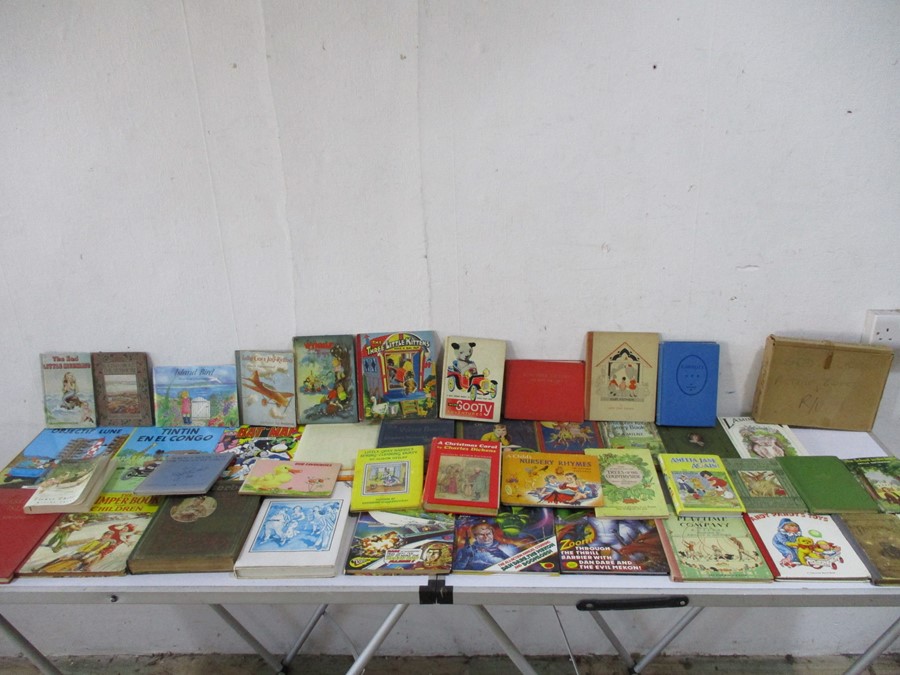 A box of miscellaneous children's books and booklets, comprising of twenty eight hardback books