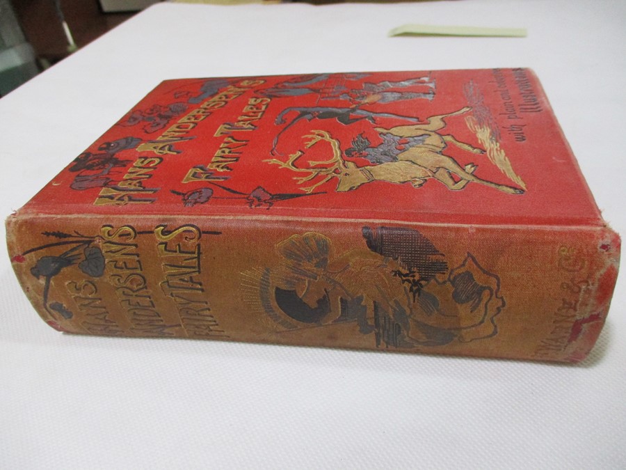 Hardback "Hans Anderson's Fairy Tales - A New Translation" by Mrs H.B. Paull. Bound in red decorated - Image 2 of 4