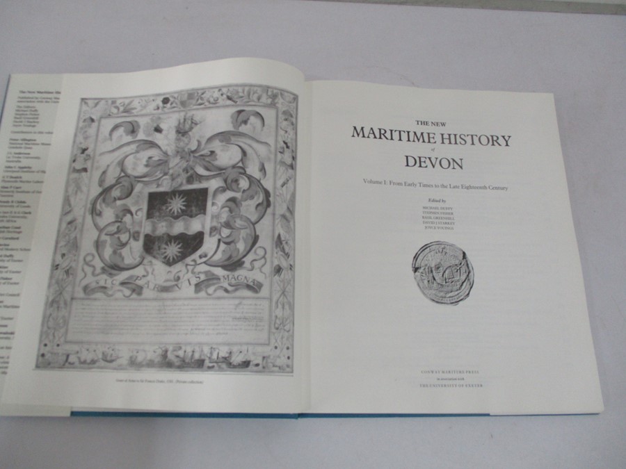 Two hardbacks "The New Maritime History of Devon. Vol One - From Early Times to Late Eighteenth - Image 5 of 9