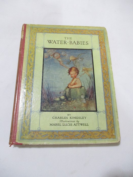 Hardback "The Water Babies" by Charles Kingsley illustrated by Mabel Lucie Attwell. Bound in