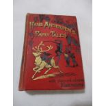 Hardback "Hans Anderson's Fairy Tales - A New Translation" by Mrs H.B. Paull. Bound in red decorated