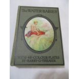 Hardback "The Water Babies" by Charles Kingsley. Bound in green decorated cloth with black lettering