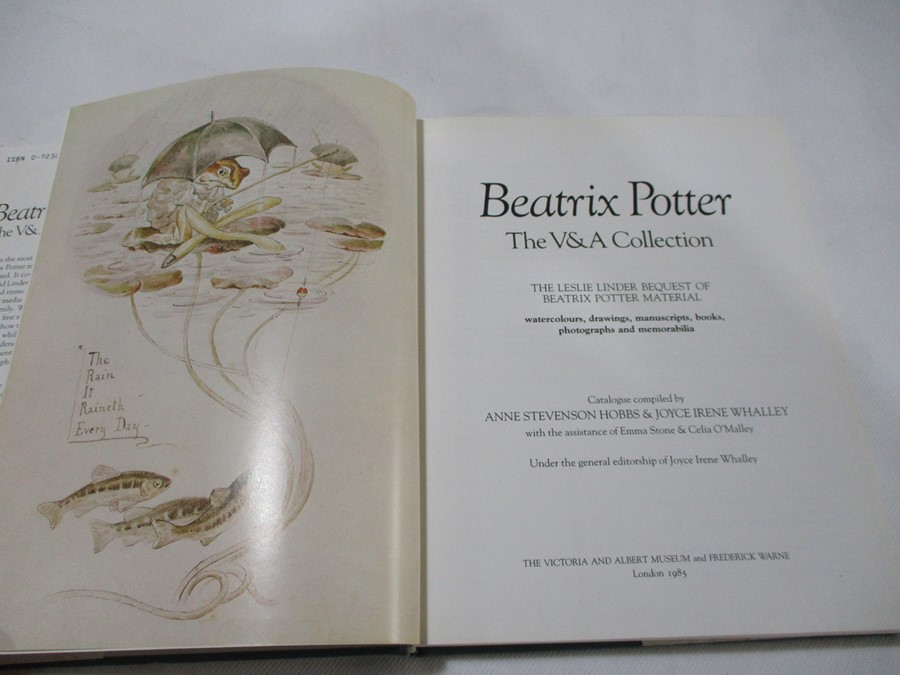 Hardback "Beatrix Potter - The V&A Collection" cat. compilers A.S. Hobbs & J.I. Whalley. Bound in - Image 4 of 5