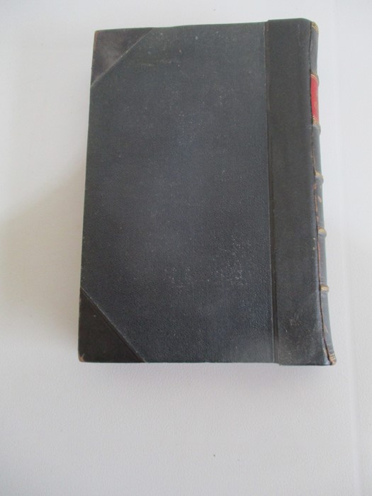 Hardback "Across Country" by Wanderer. Bound in half black leather with five bands on spine and - Image 3 of 4