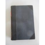 Hardback "Across Country" by Wanderer. Bound in half black leather with five bands on spine and