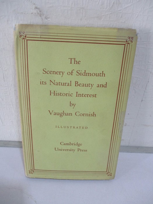 Hardback "The Scenery of Sidmouth its Natural Beauty and Historic Interest" by Vaughan Cornish,