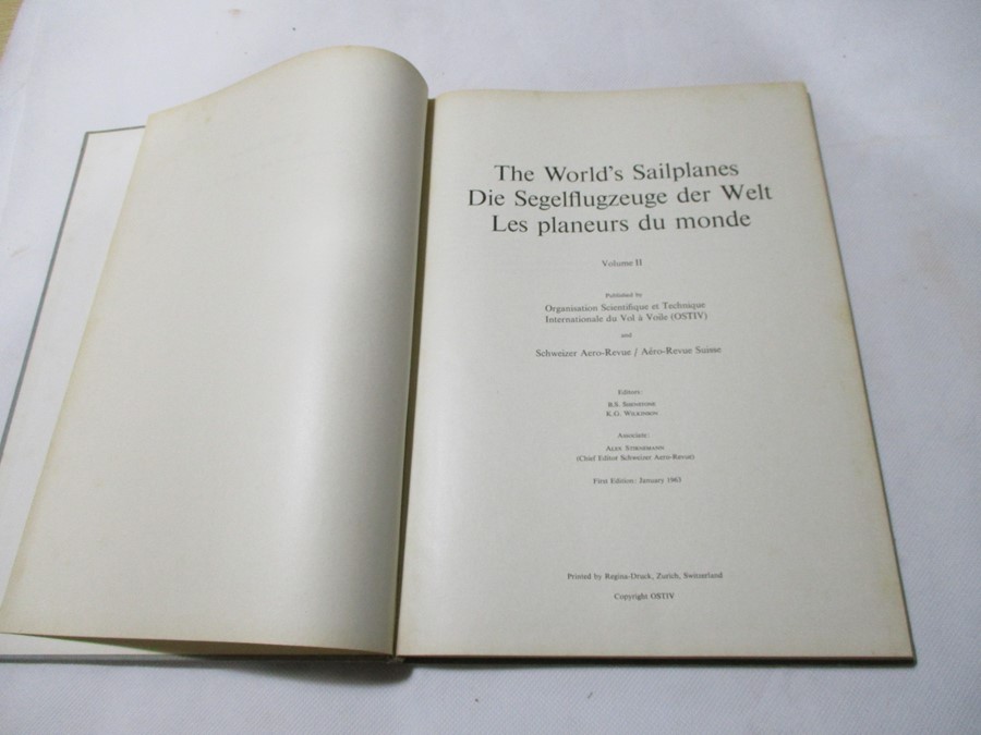 Hardback "The World, Sailplanes II" by editors B.S. Shenstone & K.G. Wilkinson. Bound in light - Image 3 of 3